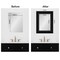 Amanti Art Mirror Makeover Bathroom Mirror Frame Border Kit - Fully Assembled Peel and Stick Frame - Mirror NOT Included - Parlor Trim